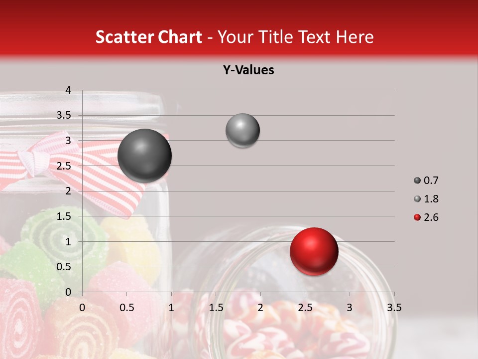 Jelly Bean Group Table PowerPoint Template