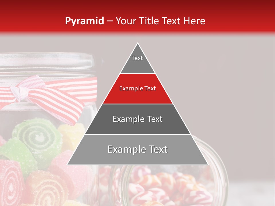 Jelly Bean Group Table PowerPoint Template