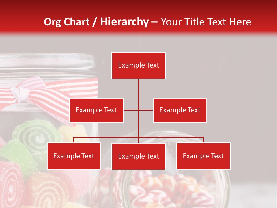 Jelly Bean Group Table PowerPoint Template