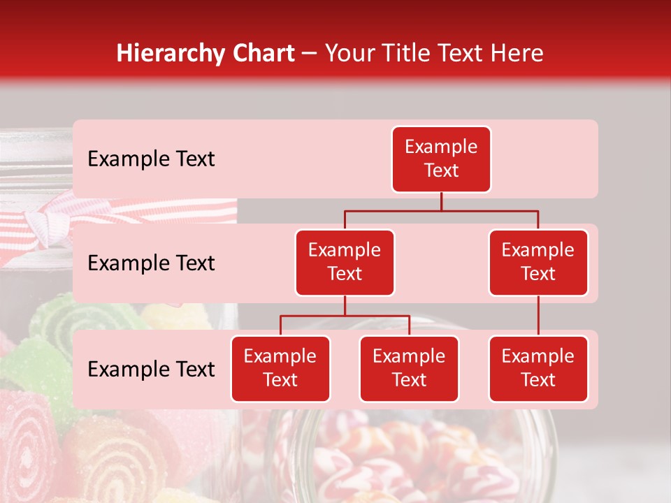 Jelly Bean Group Table PowerPoint Template