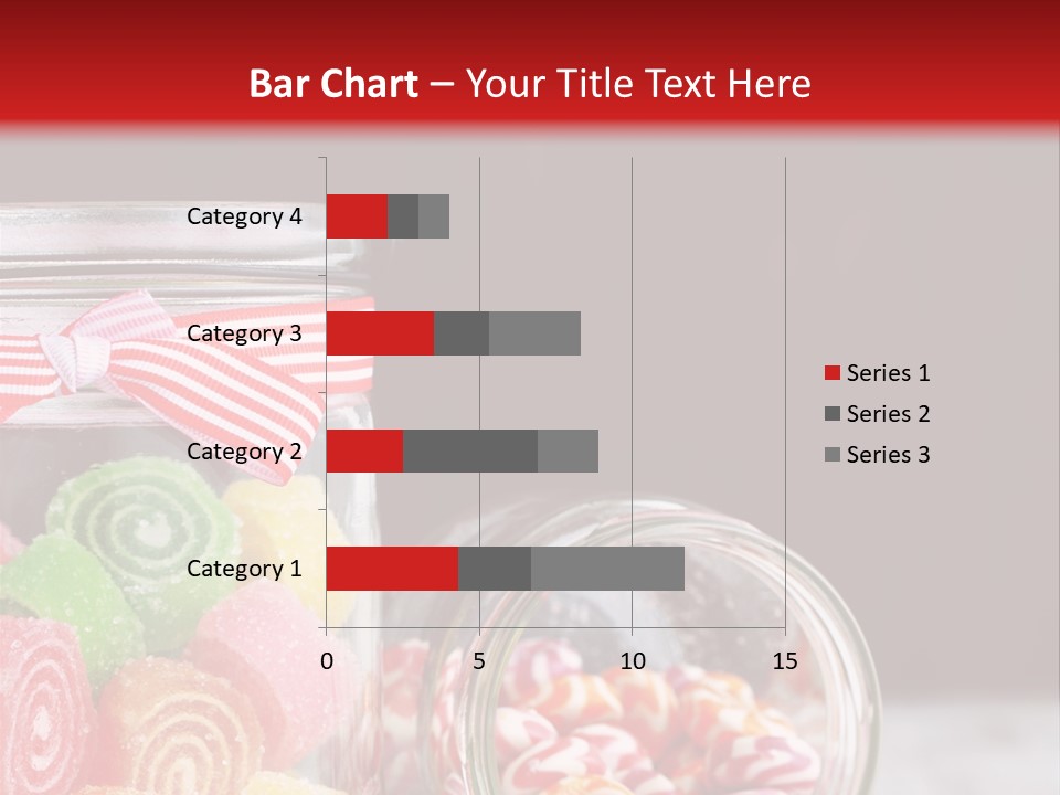 Jelly Bean Group Table PowerPoint Template