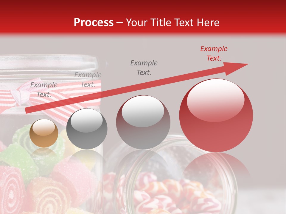 Jelly Bean Group Table PowerPoint Template