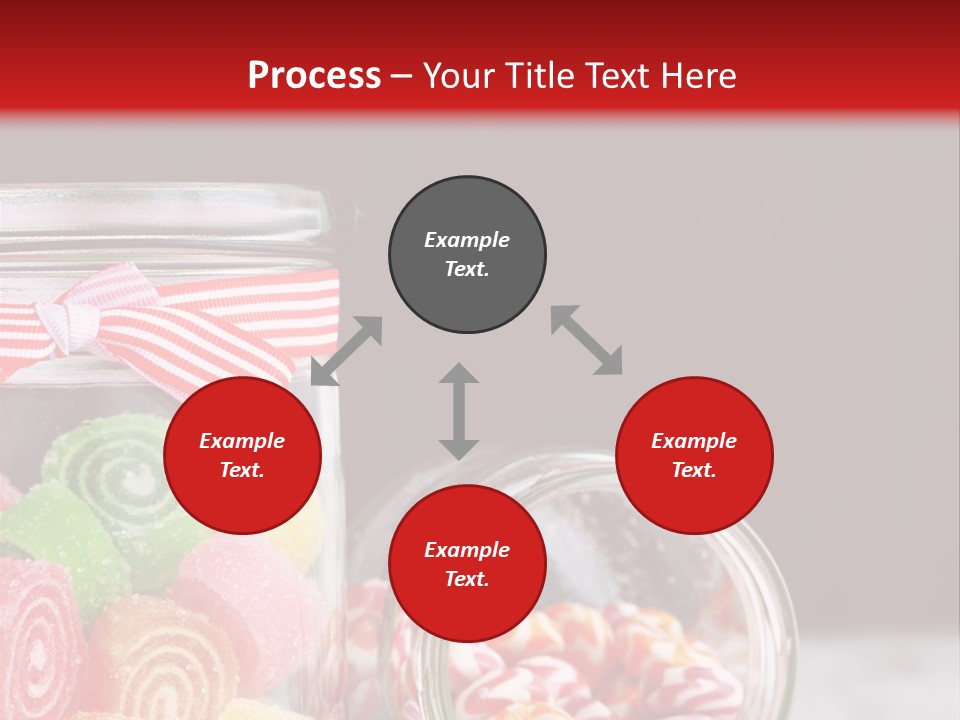 Jelly Bean Group Table PowerPoint Template