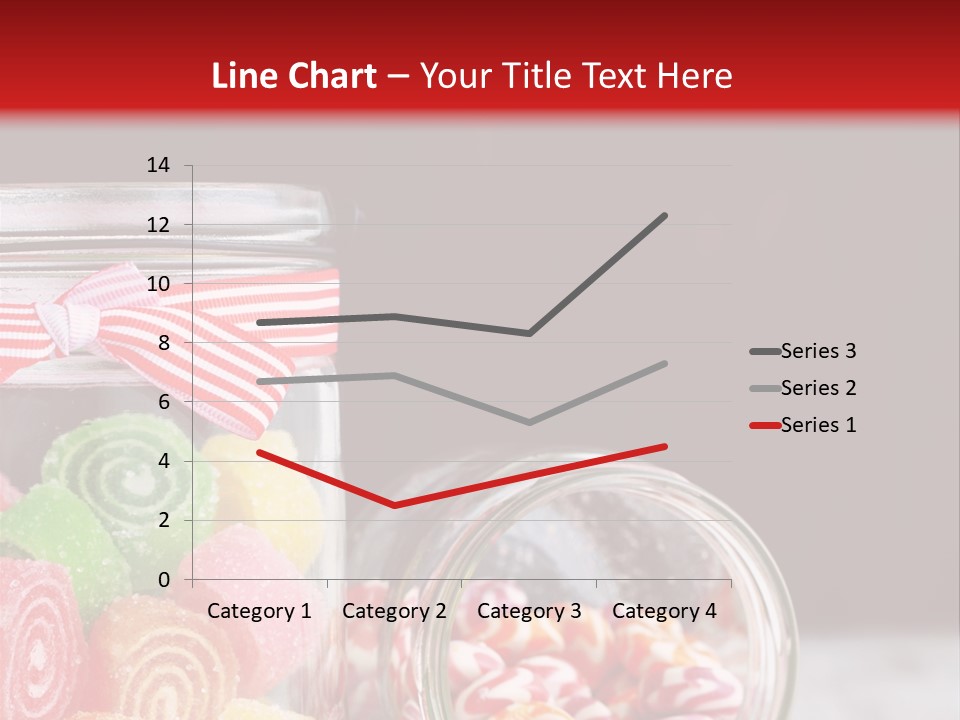 Jelly Bean Group Table PowerPoint Template