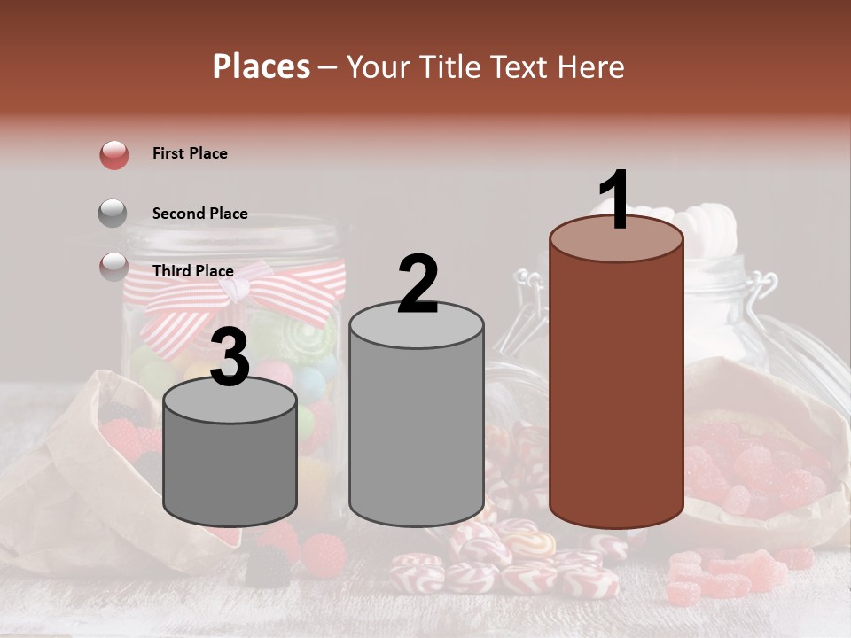 Still Life Sugary Colored PowerPoint Template