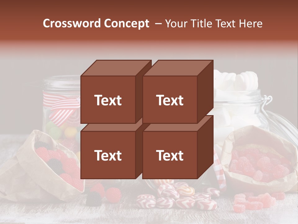 Still Life Sugary Colored PowerPoint Template