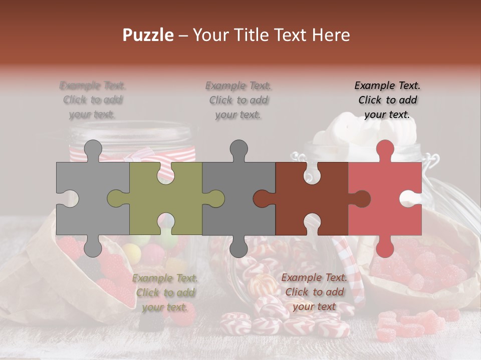 Still Life Sugary Colored PowerPoint Template