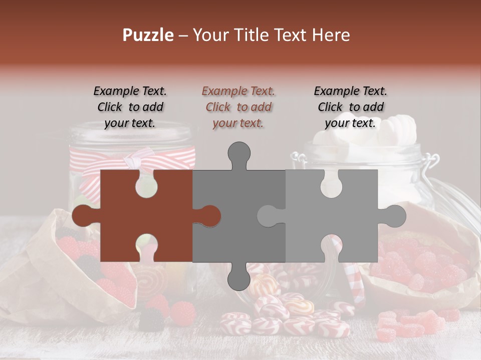 Still Life Sugary Colored PowerPoint Template