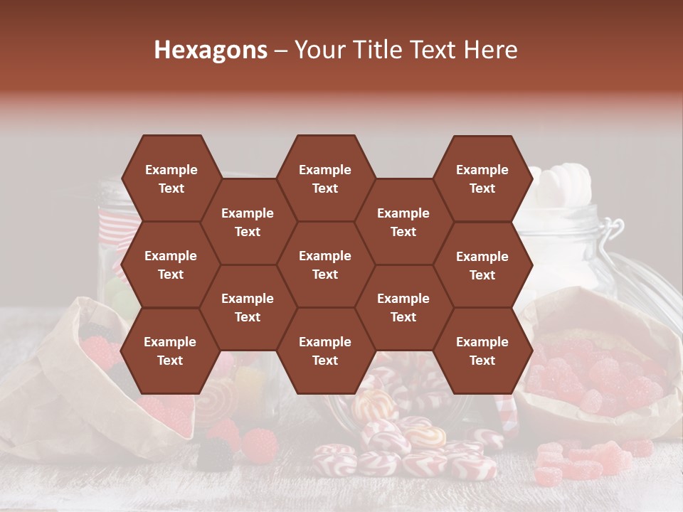 Still Life Sugary Colored PowerPoint Template