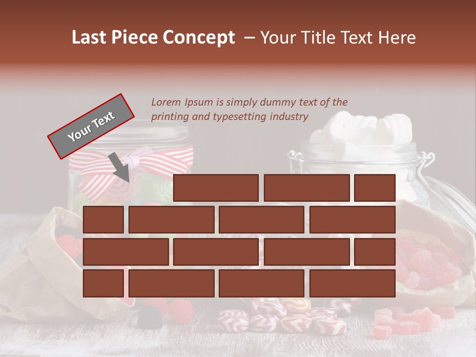 Still Life Sugary Colored PowerPoint Template