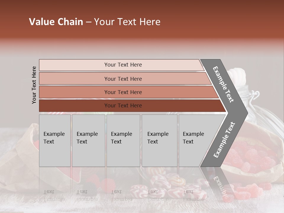 Still Life Sugary Colored PowerPoint Template
