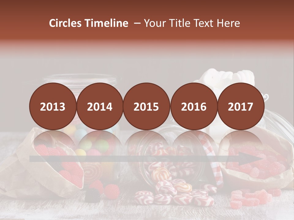 Still Life Sugary Colored PowerPoint Template