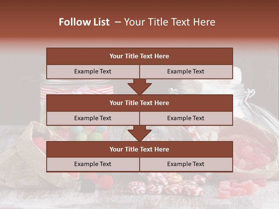 Still Life Sugary Colored PowerPoint Template