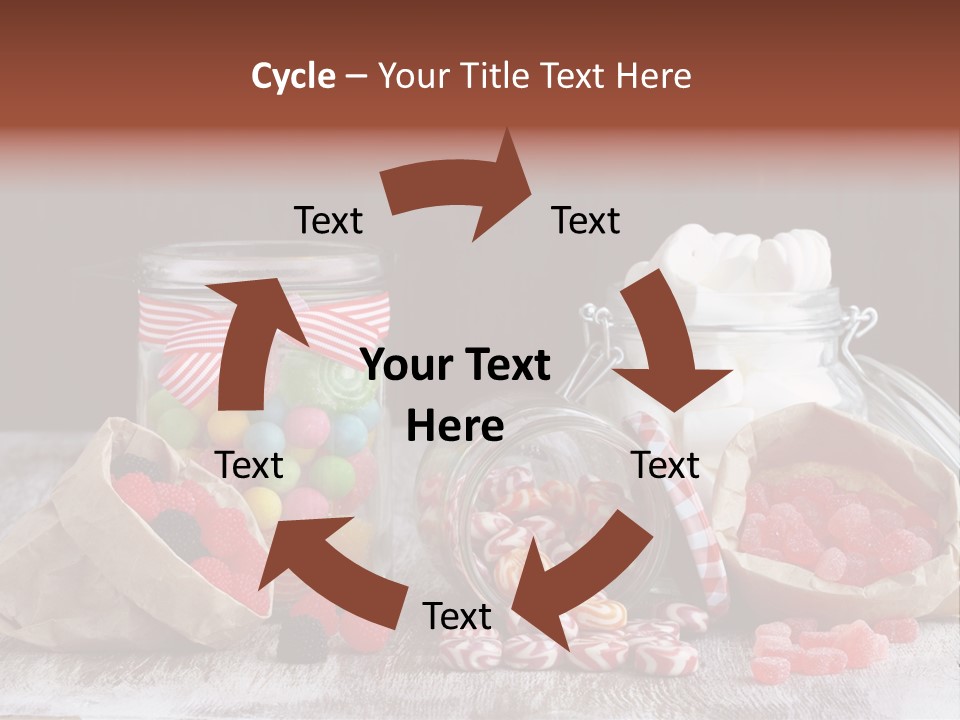 Still Life Sugary Colored PowerPoint Template