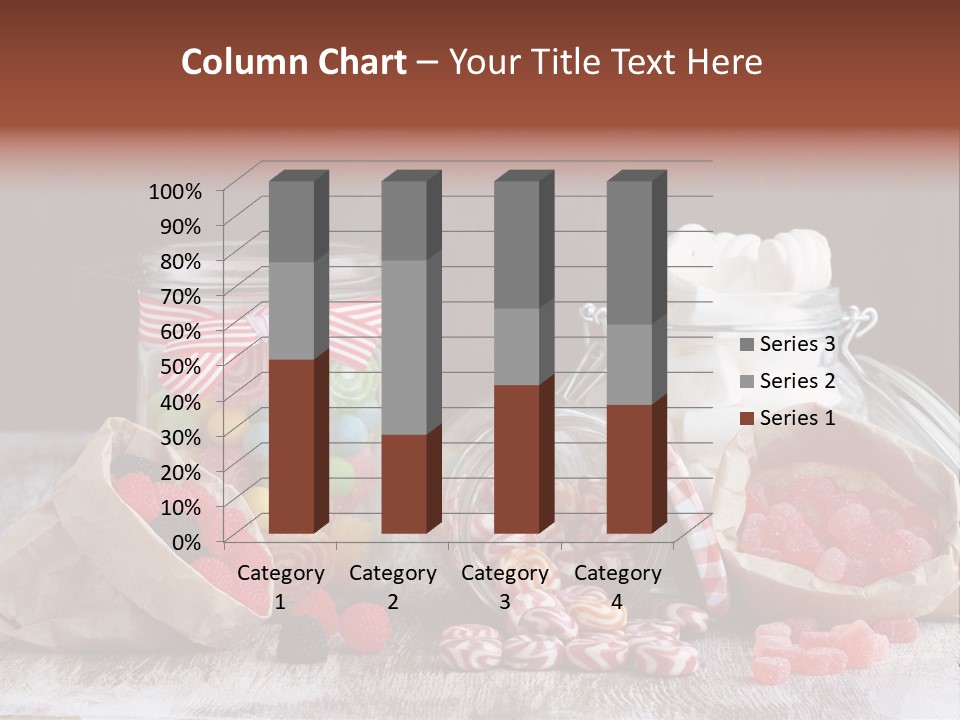 Still Life Sugary Colored PowerPoint Template