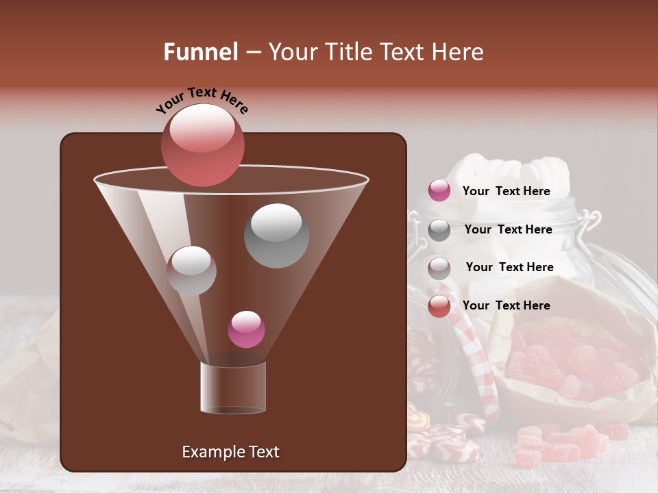 Still Life Sugary Colored PowerPoint Template