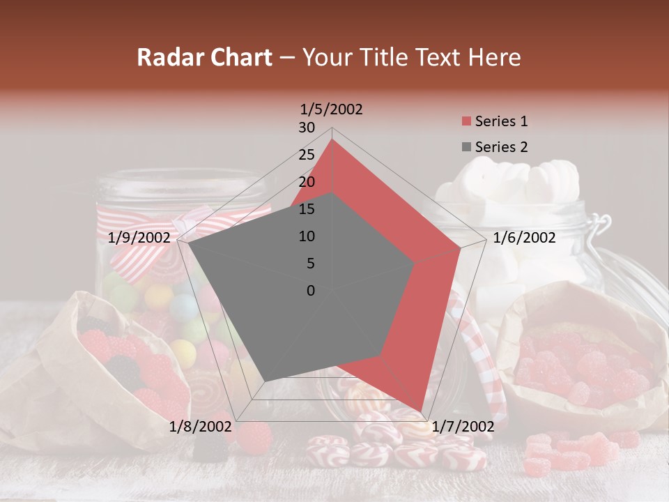 Still Life Sugary Colored PowerPoint Template