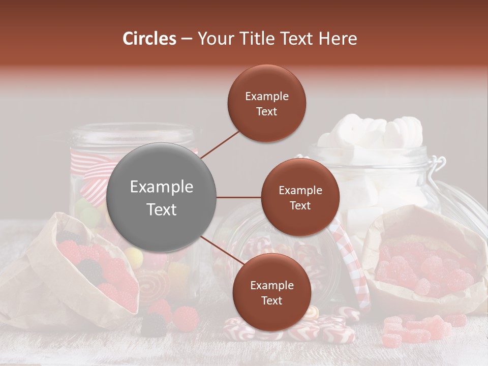 Still Life Sugary Colored PowerPoint Template