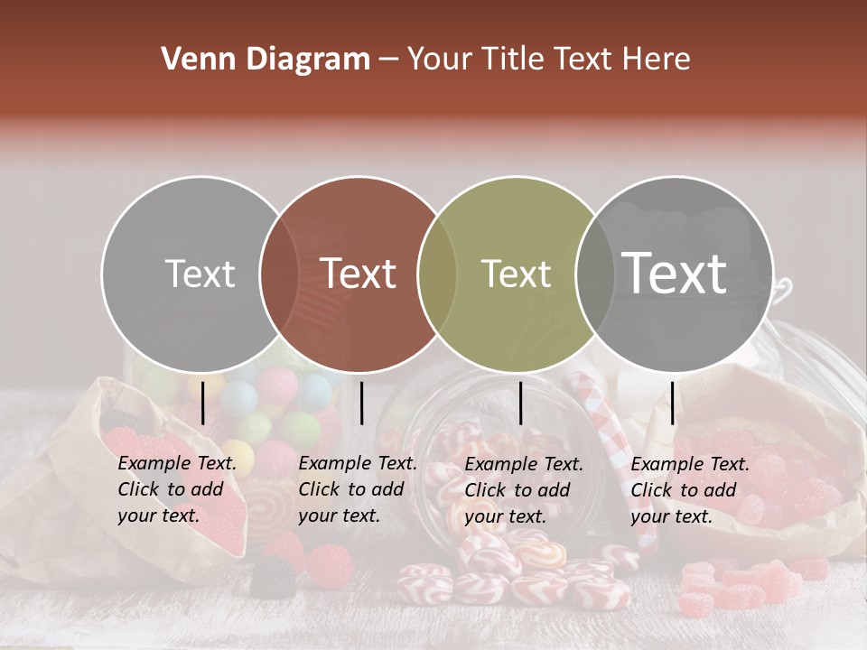 Still Life Sugary Colored PowerPoint Template