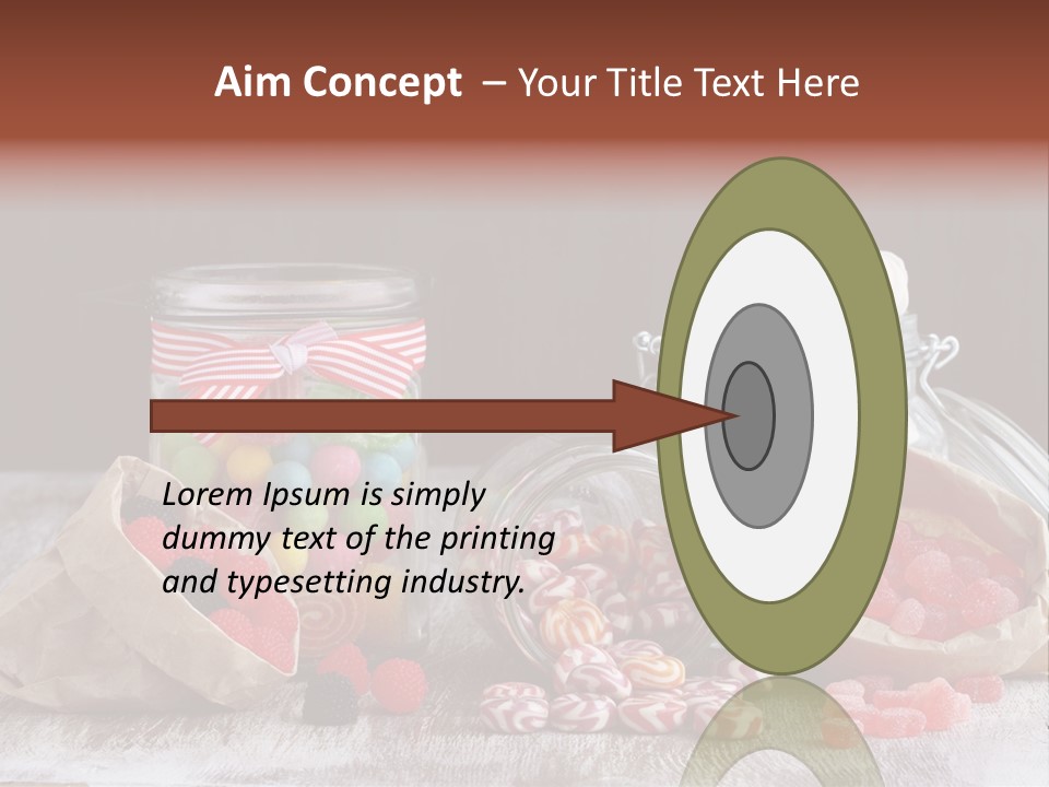 Still Life Sugary Colored PowerPoint Template