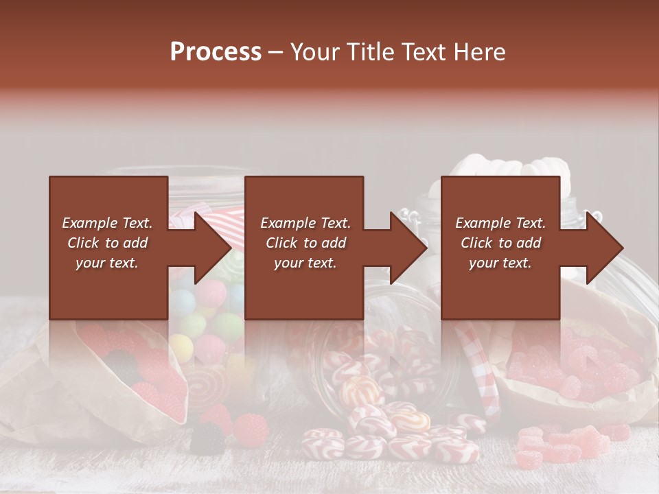 Still Life Sugary Colored PowerPoint Template