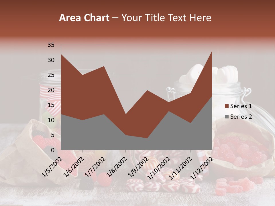 Still Life Sugary Colored PowerPoint Template