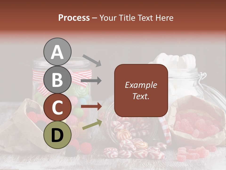 Still Life Sugary Colored PowerPoint Template