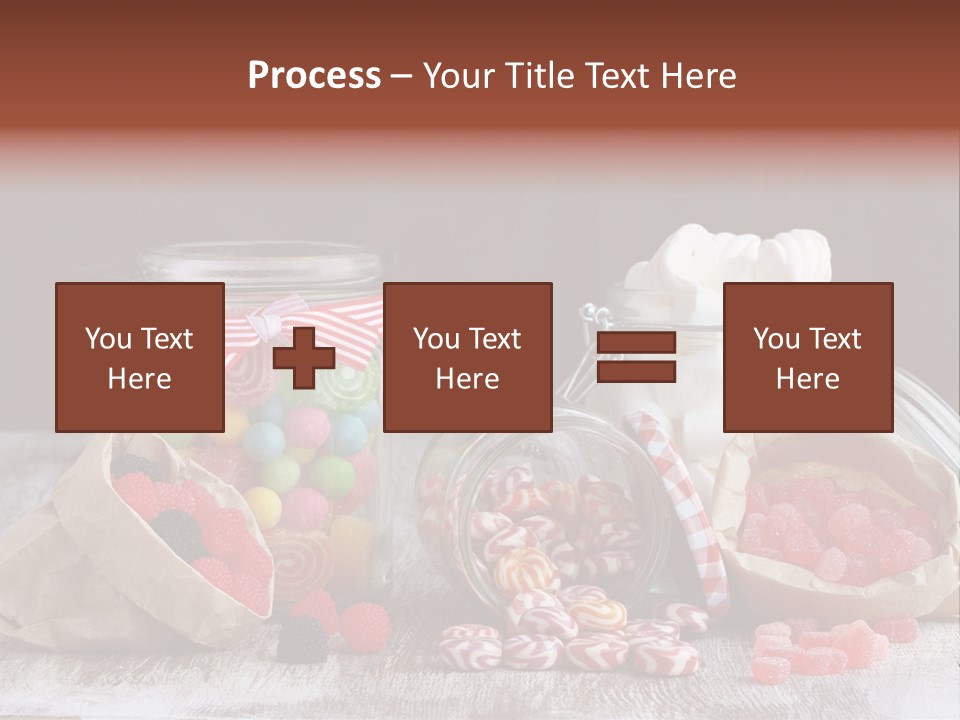 Still Life Sugary Colored PowerPoint Template
