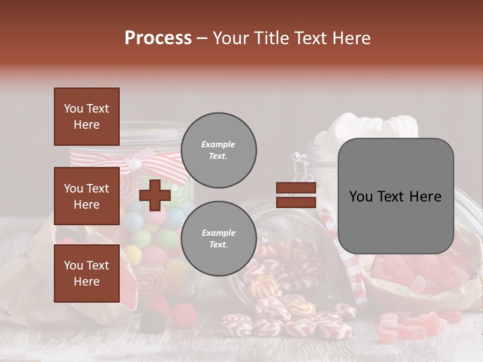 Still Life Sugary Colored PowerPoint Template