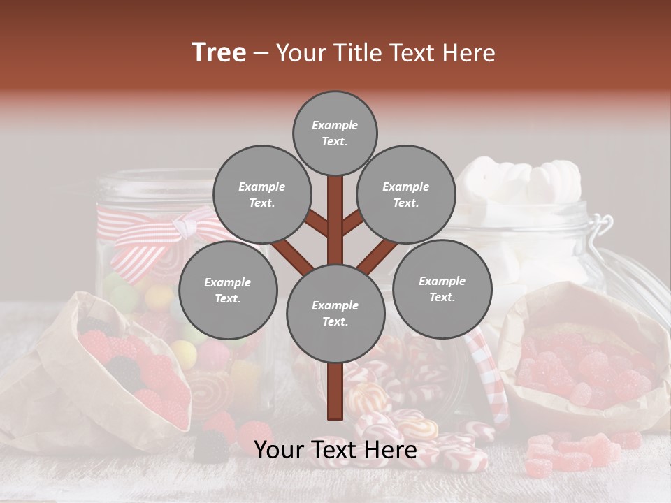 Still Life Sugary Colored PowerPoint Template