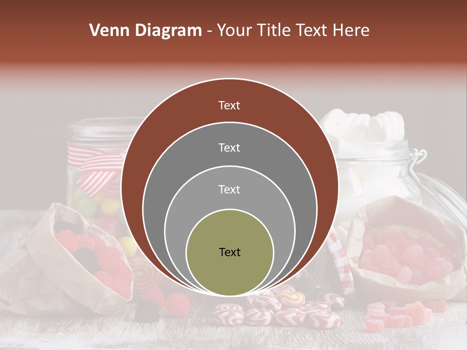 Still Life Sugary Colored PowerPoint Template