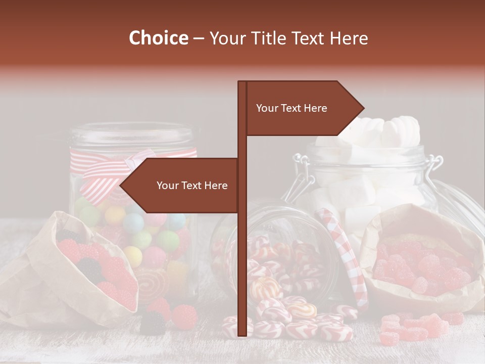 Still Life Sugary Colored PowerPoint Template