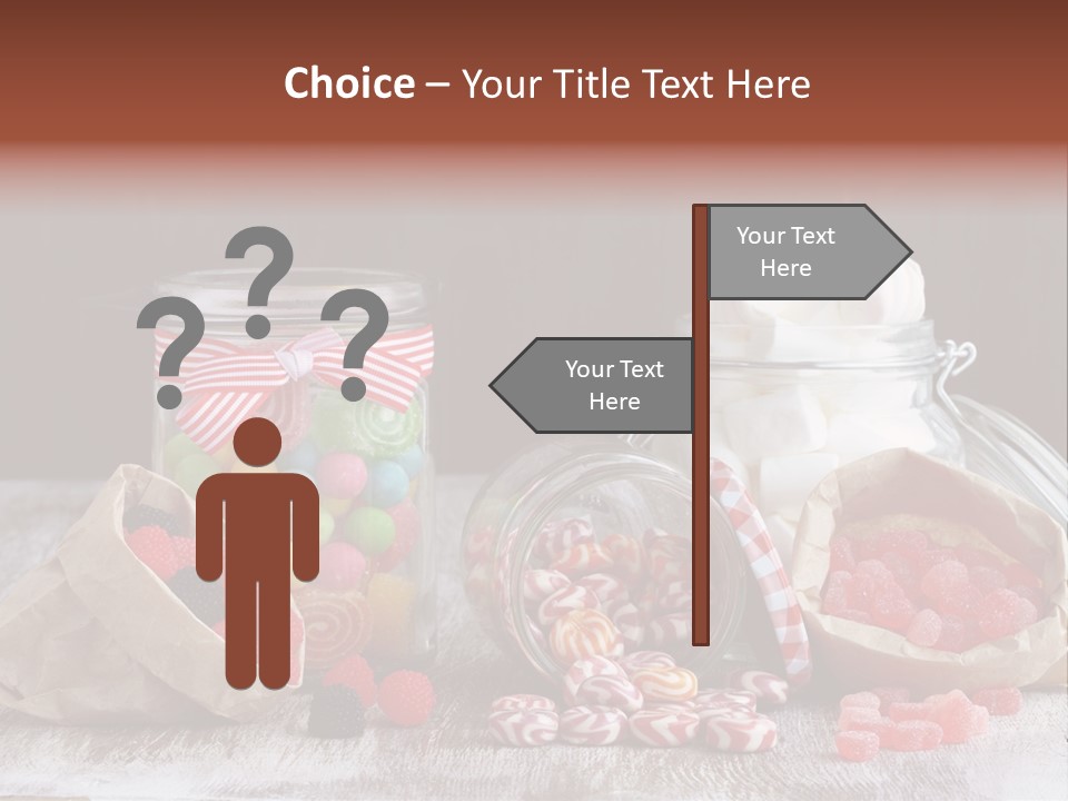 Still Life Sugary Colored PowerPoint Template