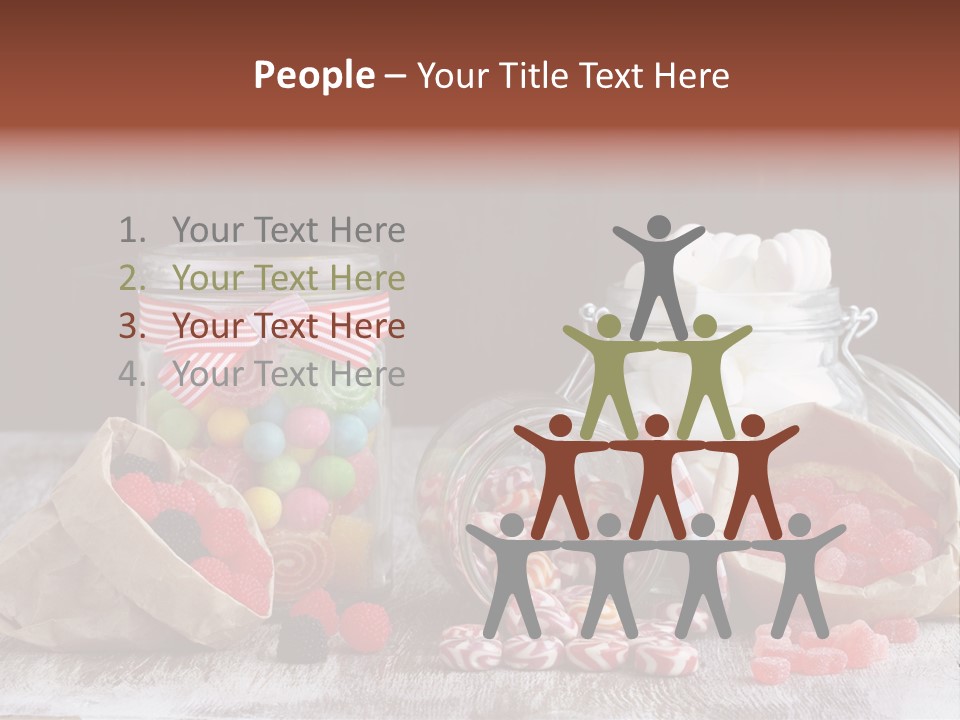 Still Life Sugary Colored PowerPoint Template