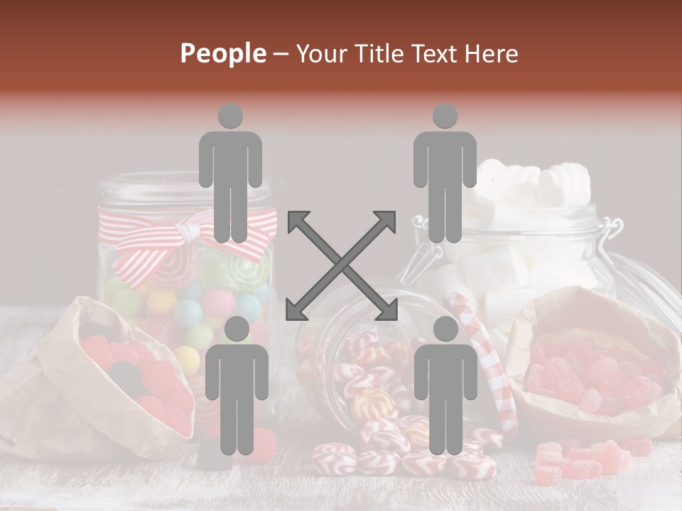 Still Life Sugary Colored PowerPoint Template