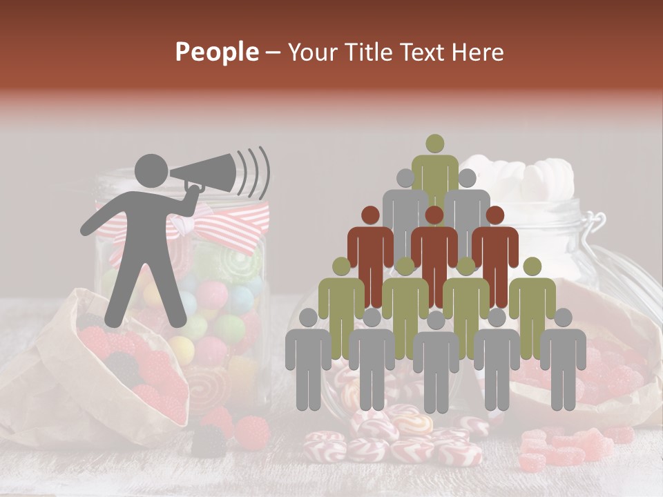 Still Life Sugary Colored PowerPoint Template