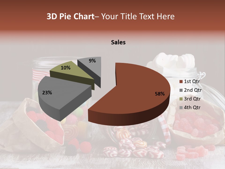 Still Life Sugary Colored PowerPoint Template
