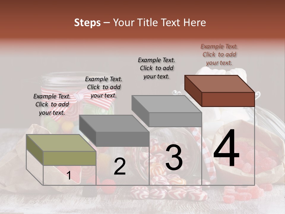 Still Life Sugary Colored PowerPoint Template