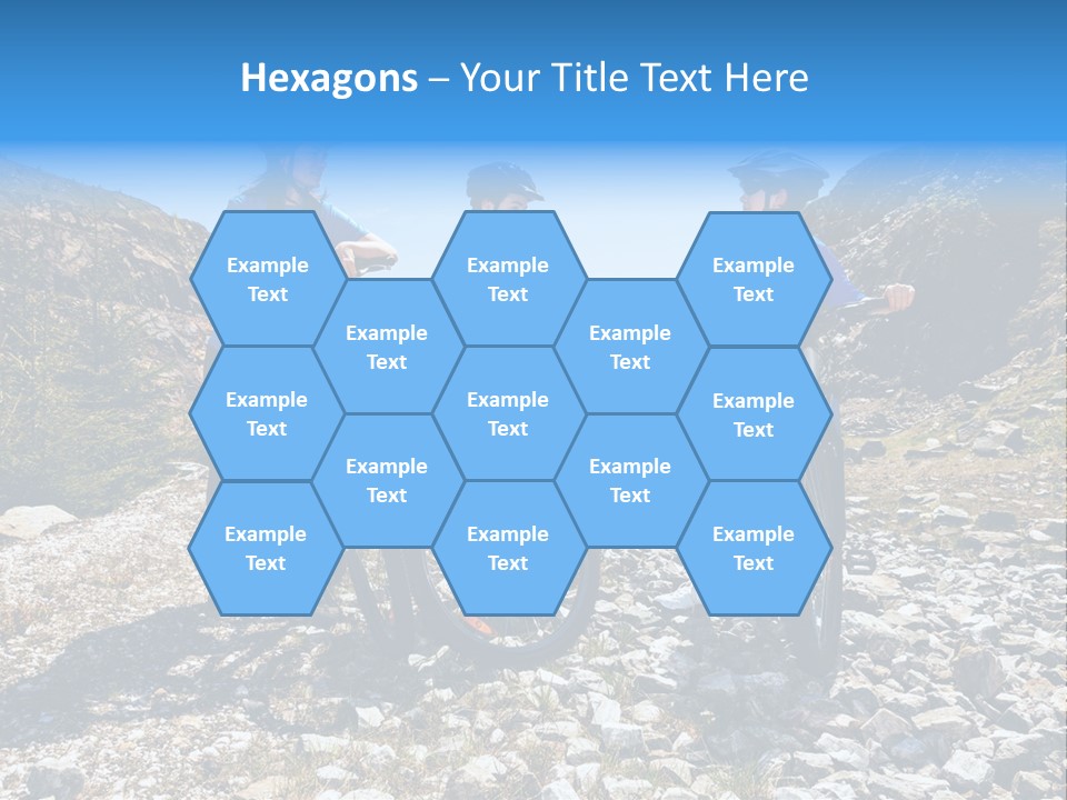 Trail Sportswear Female PowerPoint Template