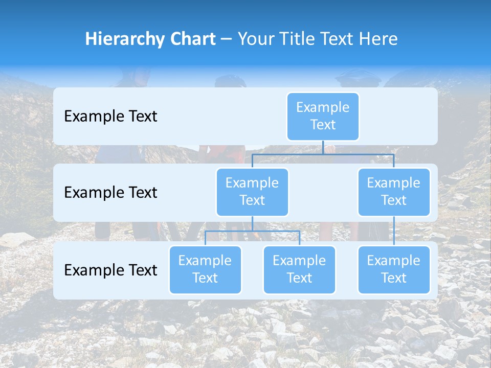Trail Sportswear Female PowerPoint Template