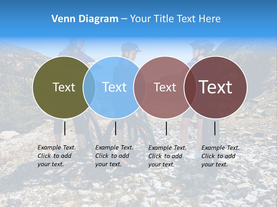 Trail Sportswear Female PowerPoint Template