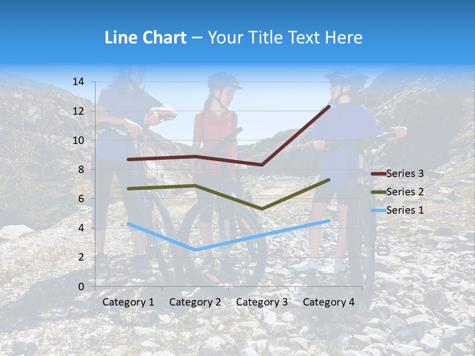 Trail Sportswear Female PowerPoint Template