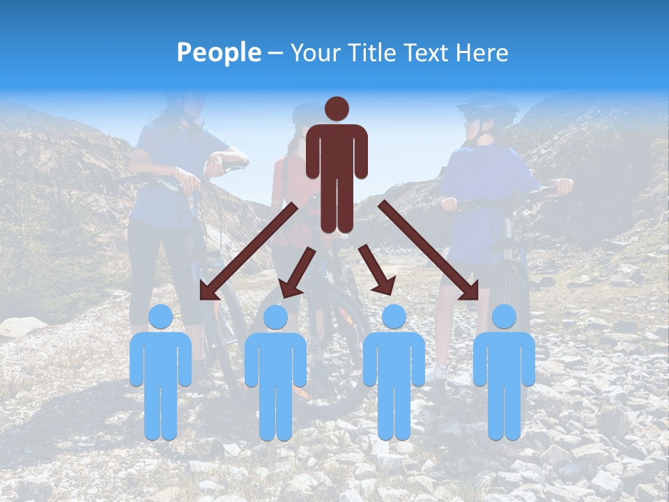 Trail Sportswear Female PowerPoint Template