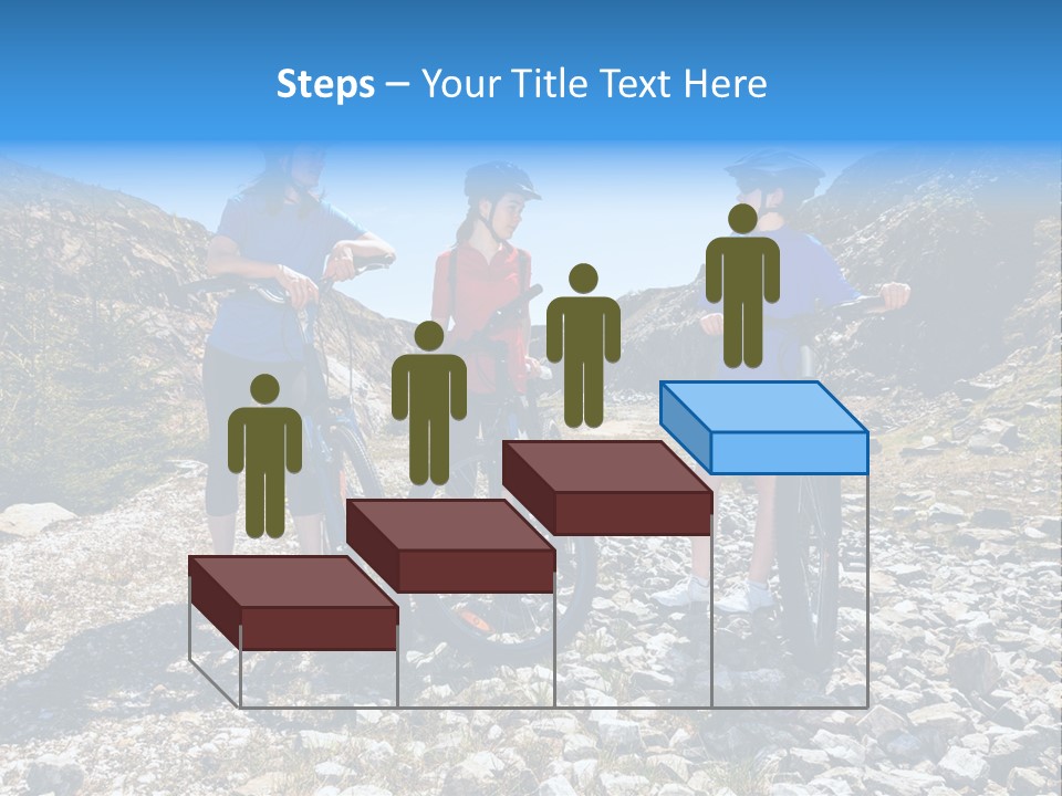 Trail Sportswear Female PowerPoint Template