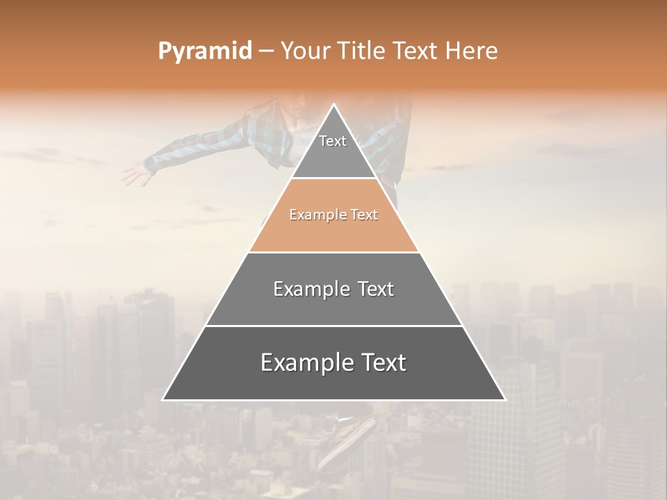 String Purple Object PowerPoint Template