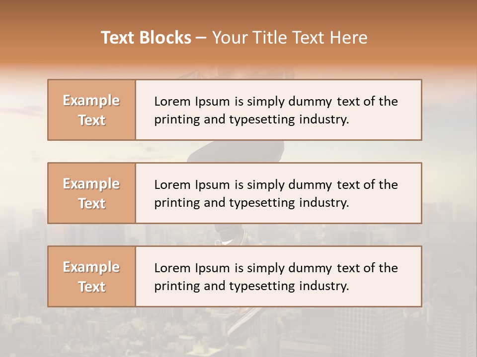 String Purple Object PowerPoint Template