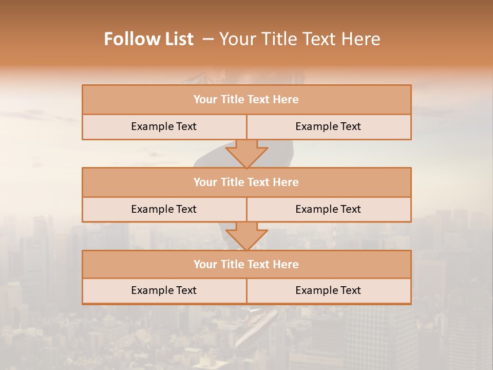 String Purple Object PowerPoint Template