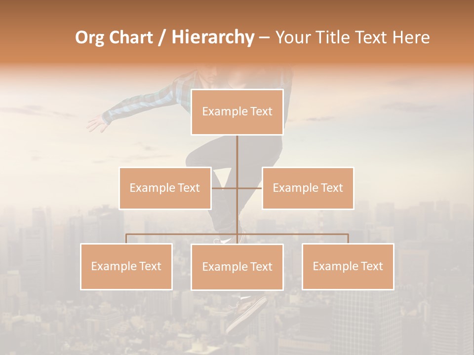 String Purple Object PowerPoint Template