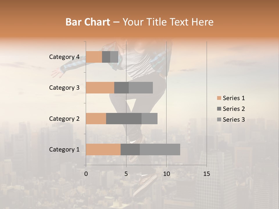 String Purple Object PowerPoint Template