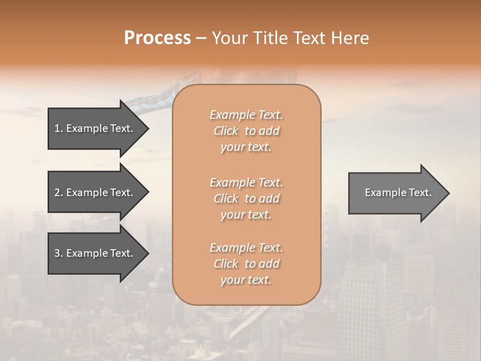 String Purple Object PowerPoint Template